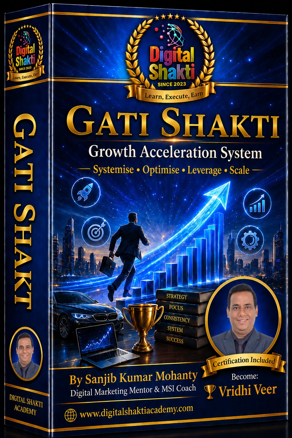 Sanjib Kumar Mohanty — Gaati Shakti growth acceleration course card