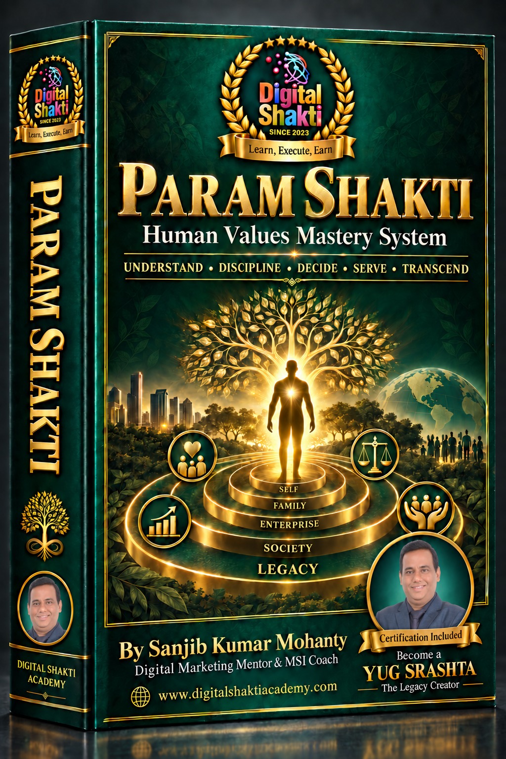 Sanjib Kumar Mohanty — Param Shakti legacy creator course card