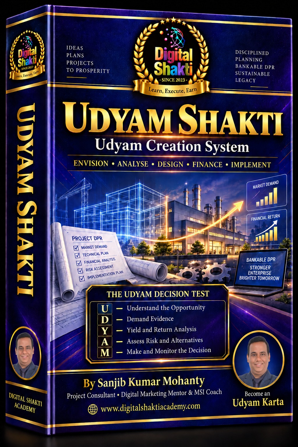 Sanjib Kumar Mohanty — Udyam Shakti legacy creator course card